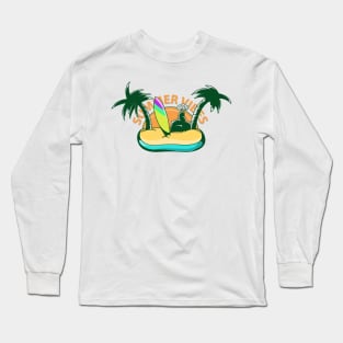 summer vibes island classic Long Sleeve T-Shirt